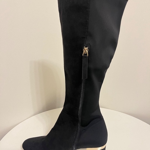 DKNY Knee High Suede Boots - Picture 3 of 7
